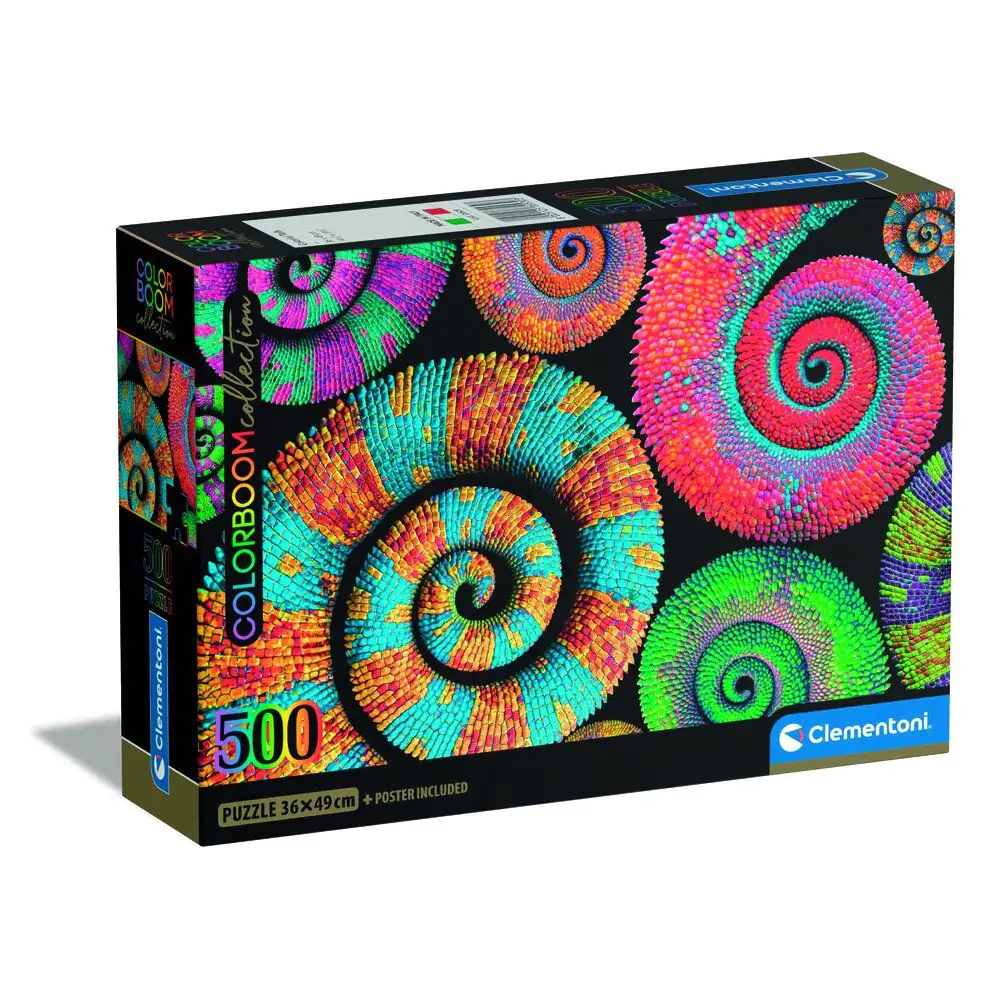 Color Boom Curly Tails puzzle 500 piese poza produsului