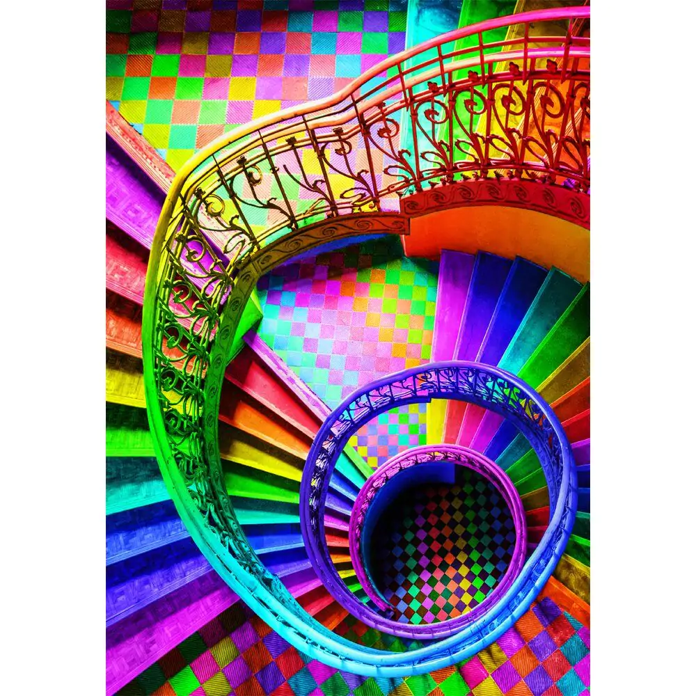 Puzzle Color Boom Scări 500 piese poza produsului