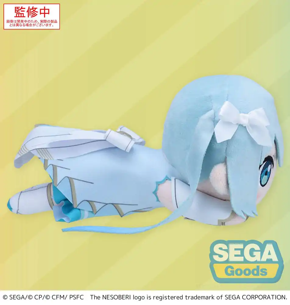 COLORFUL STAGE! The Movie: A Miku Who Cant Sing Nesoberi Pufos Figurina de plus Hatsune Miku Unshuttered Sekai 16 cm poza produsului