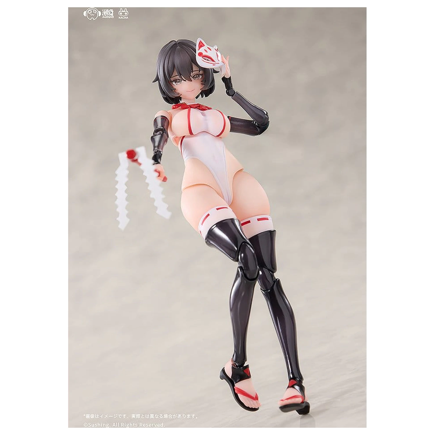 Figurină de acțiune Combat Priestess 1/12 Kikyou Uefuji 15 cm poza produsului