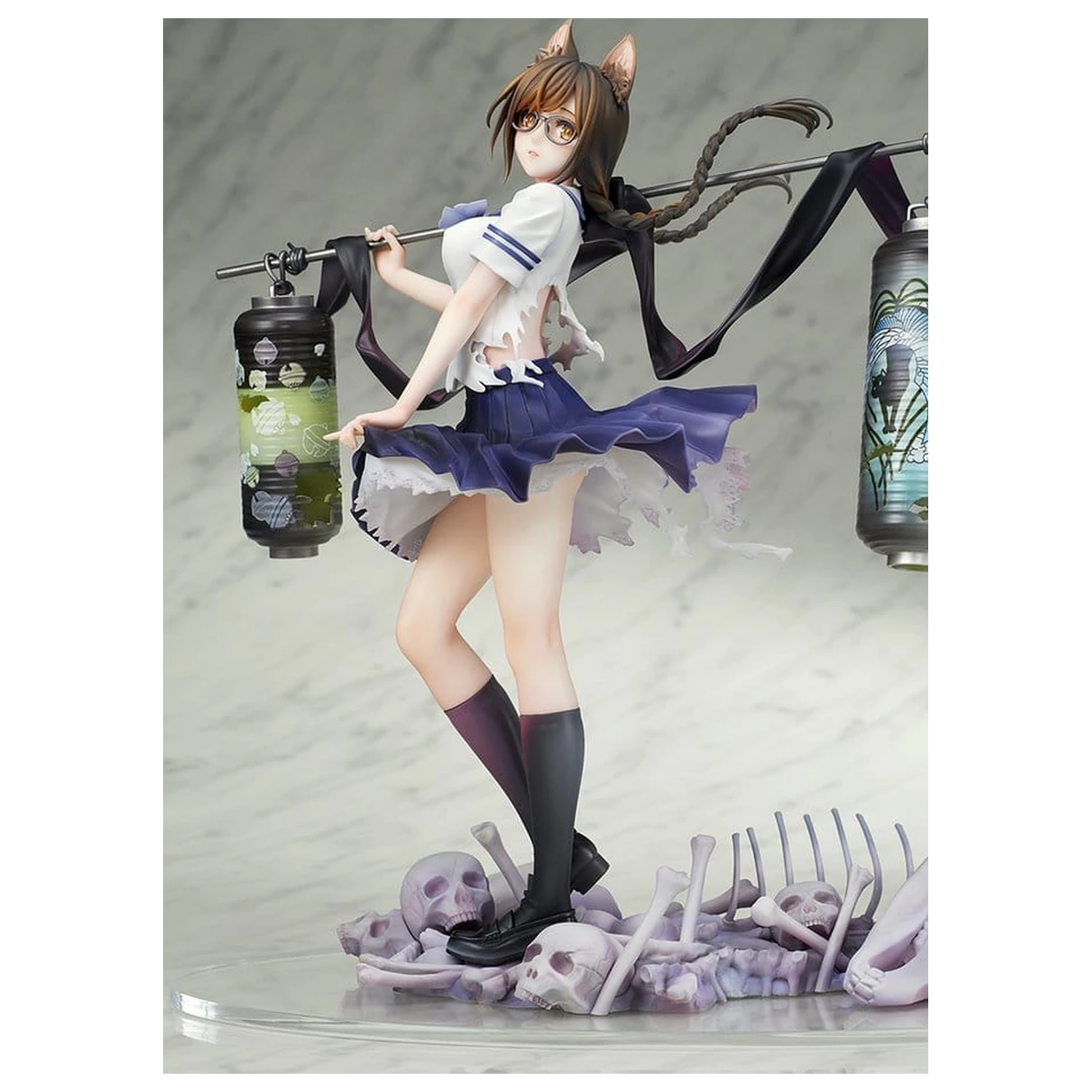 Figurina PVC Comics Bakemonogatari 1/7 Tsubasa Hanekawa 26 cm poza produsului
