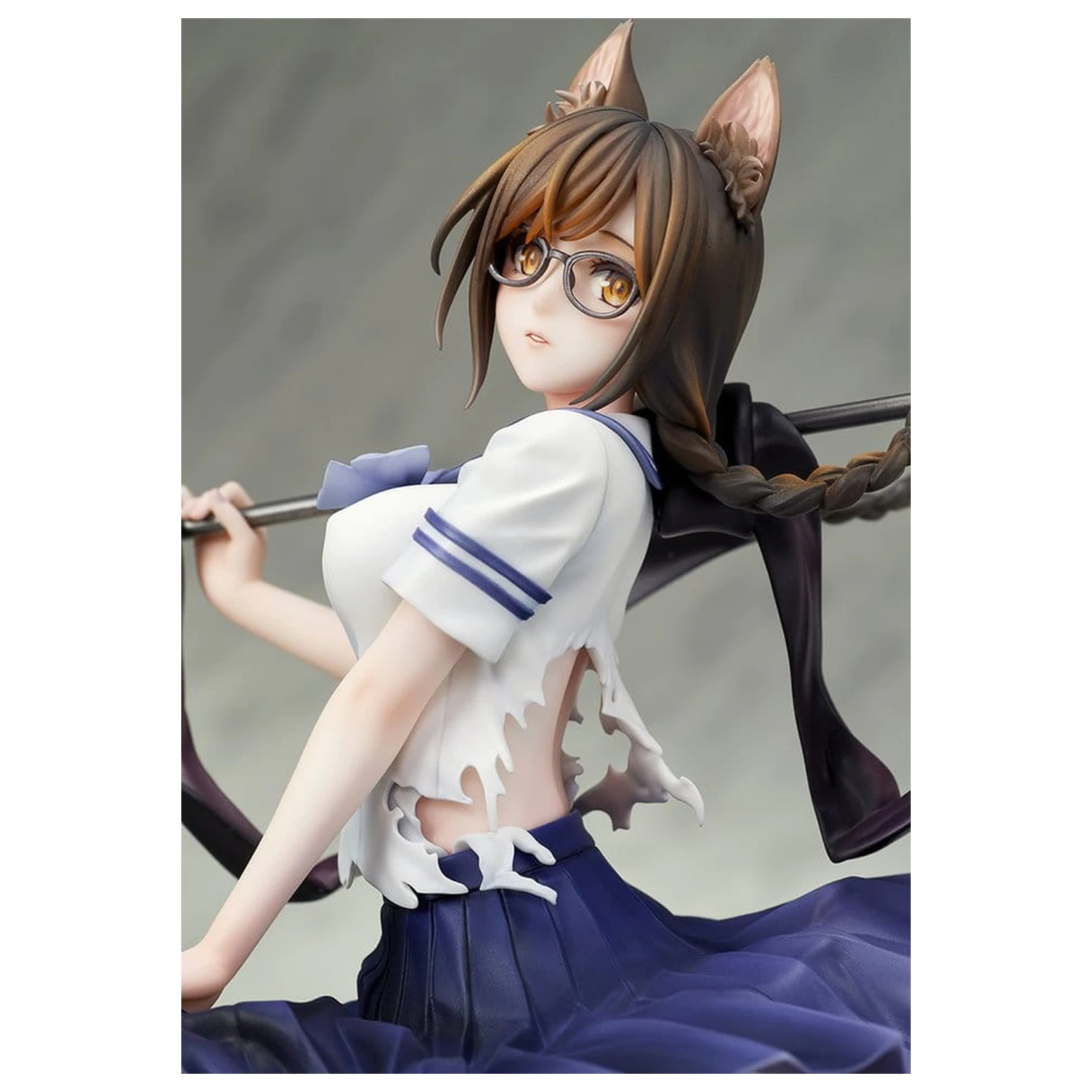 Figurina PVC Comics Bakemonogatari 1/7 Tsubasa Hanekawa 26 cm poza produsului
