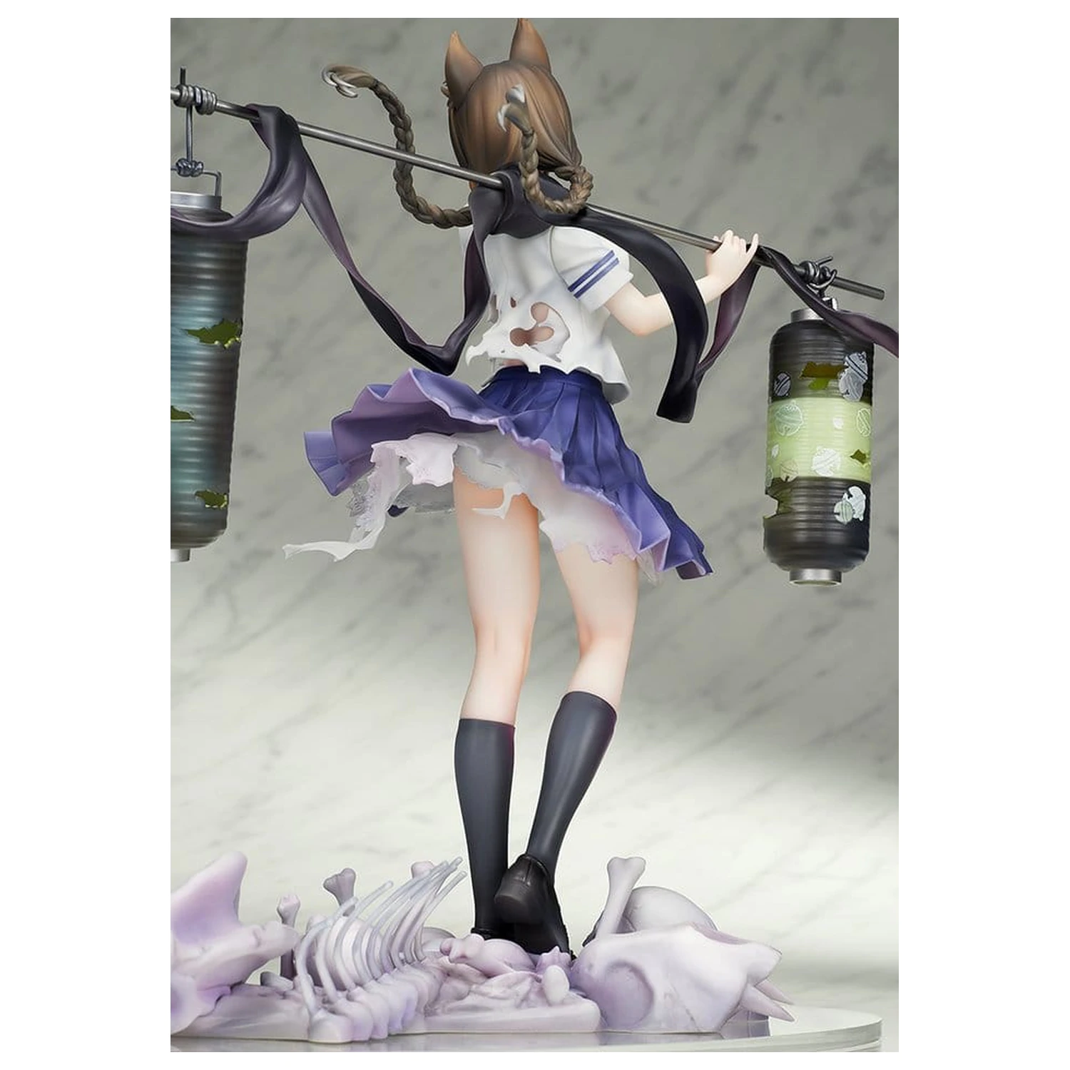 Figurina PVC Comics Bakemonogatari 1/7 Tsubasa Hanekawa 26 cm poza produsului