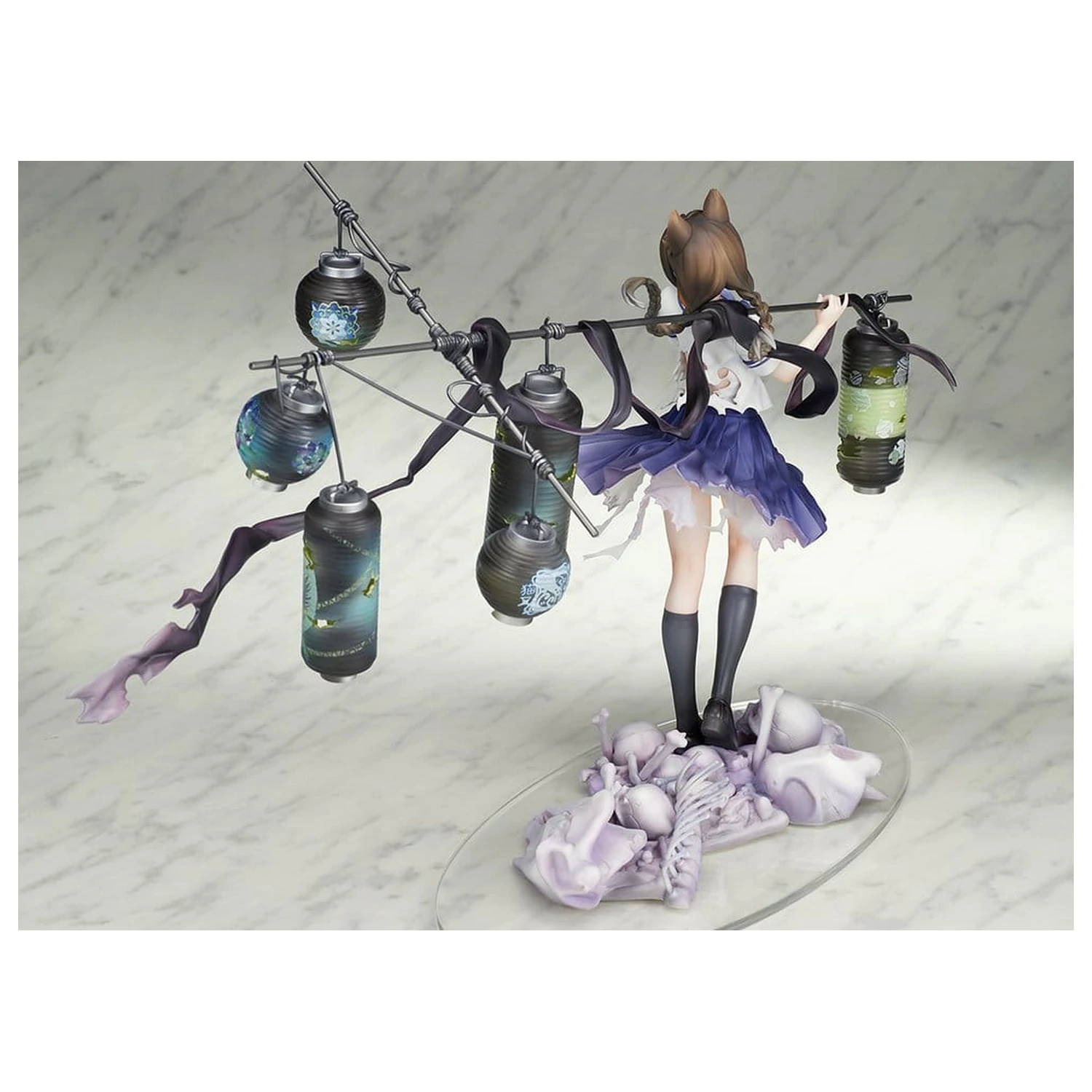 Figurina PVC Comics Bakemonogatari 1/7 Tsubasa Hanekawa 26 cm poza produsului