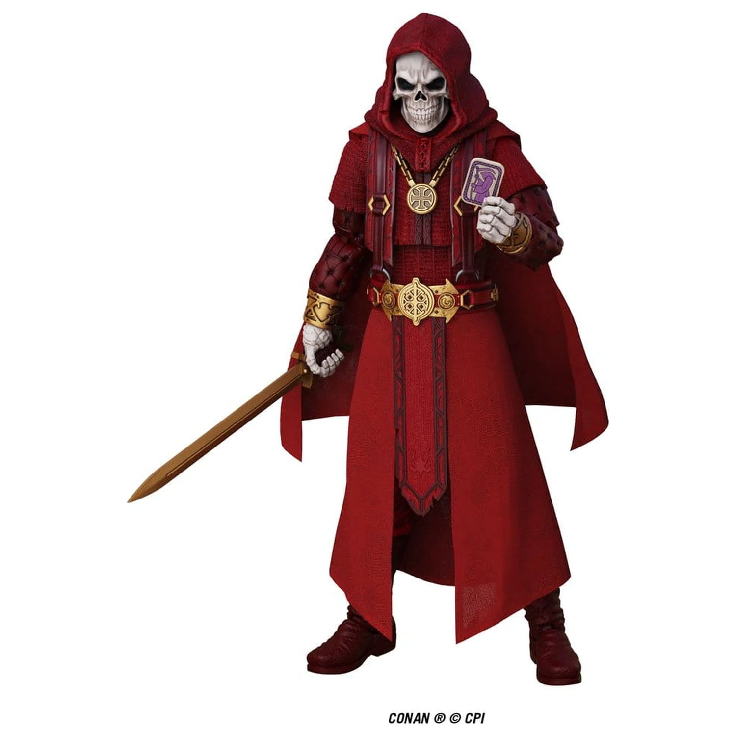 Conan Epic H.A.C.K.S. Figurina de actiune 1/12 Thulsa Doom: Undead Sorcerer poza produsului