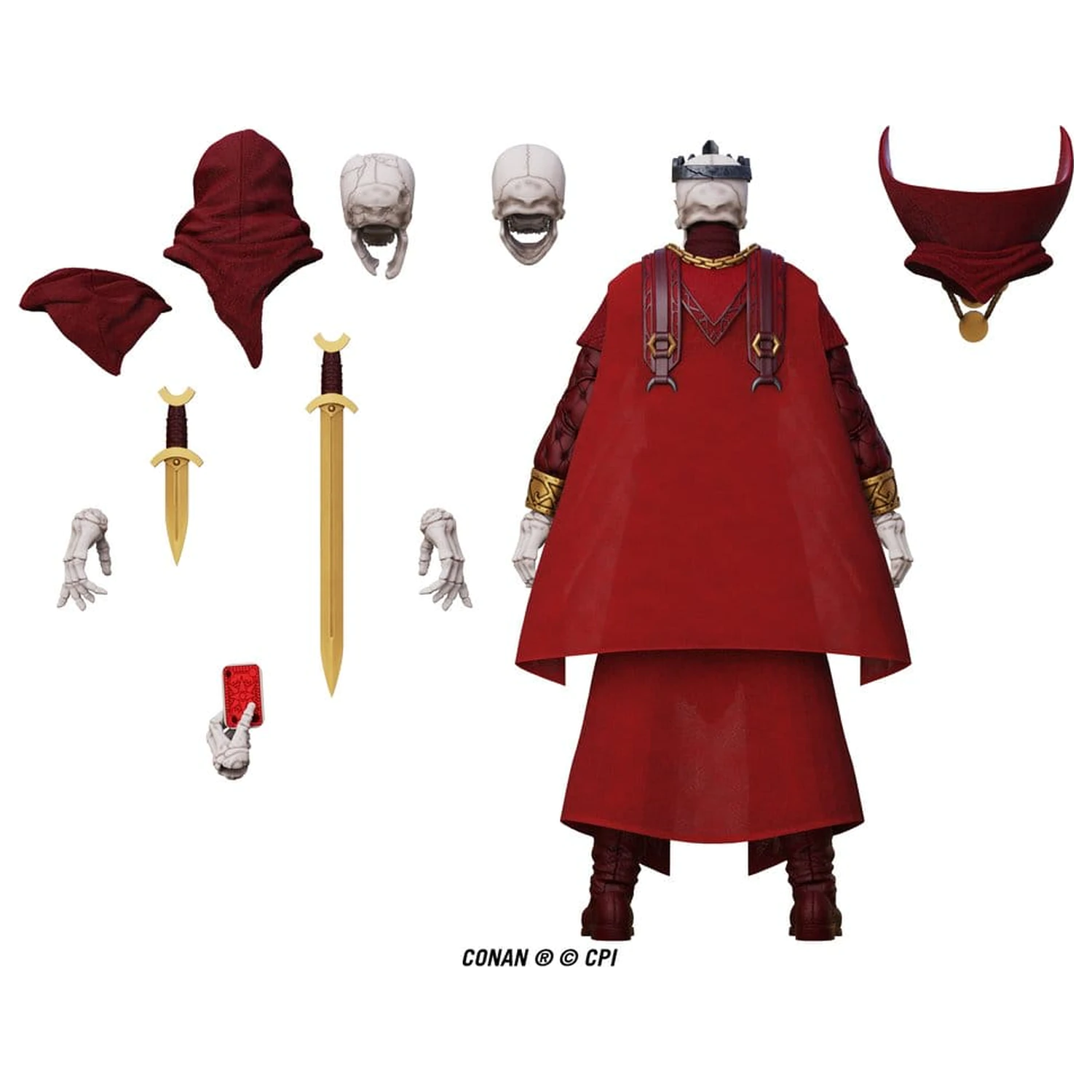 Conan Epic H.A.C.K.S. Figurina de actiune 1/12 Thulsa Doom: Undead Sorcerer poza produsului