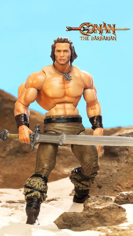 Conan the Barbarian 1982 Figurina de acțiune Deluxe Conan Iconic Pose 18 cm poza produsului