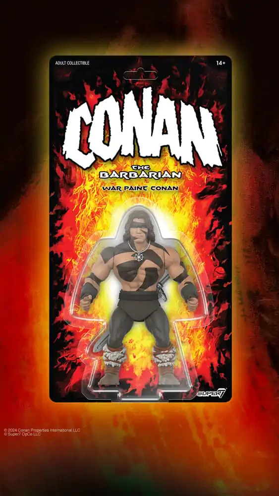 Conan the Barbarian 1982 Vintage Collection Figurina de acțiune Wave 1 Conan Warpaint Ver. 14 cm poza produsului