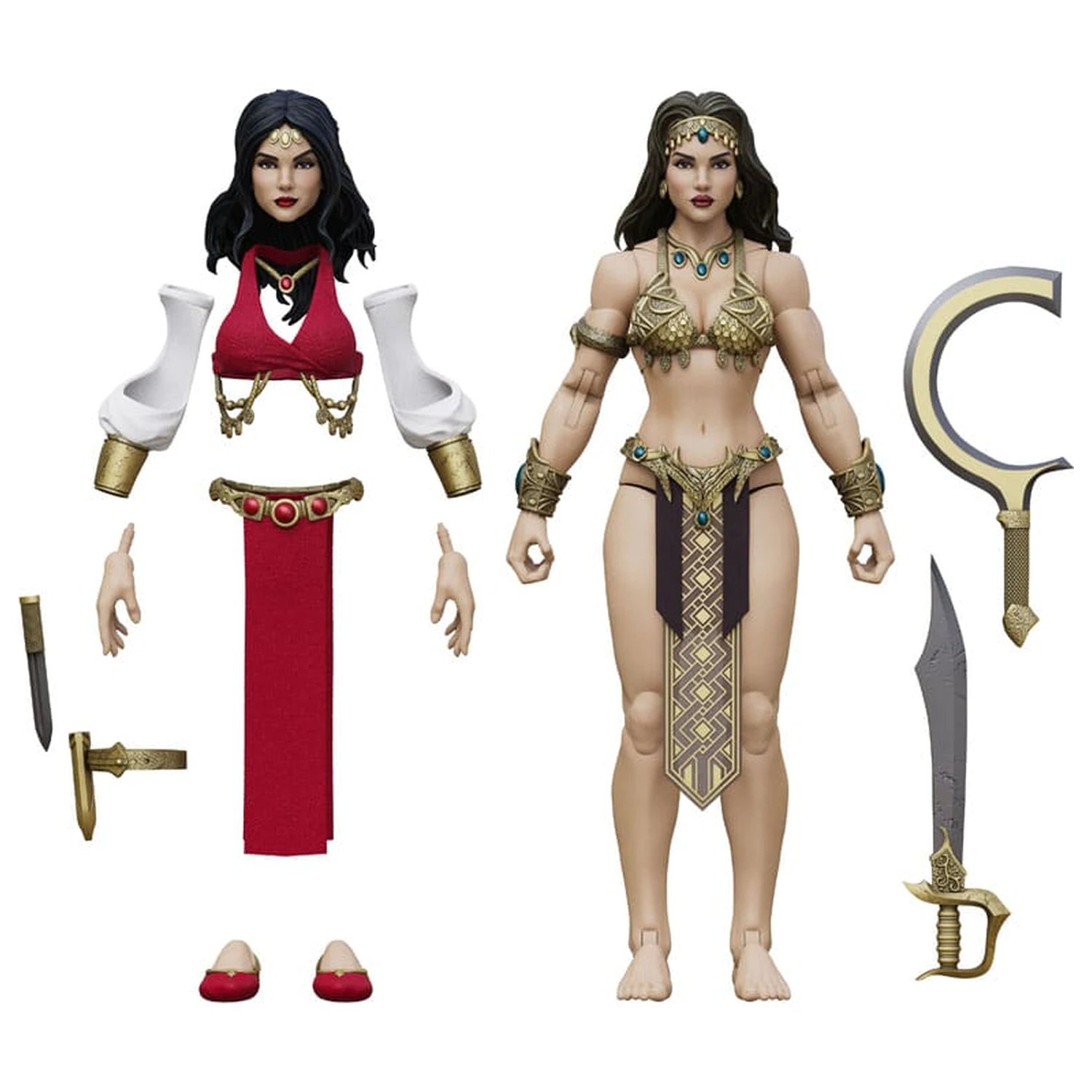 Conan the Barbarian Epic H.A.C.K.S. Figurina de actiune 1/12 Bêlit: Queen of the Black Coast poza produsului
