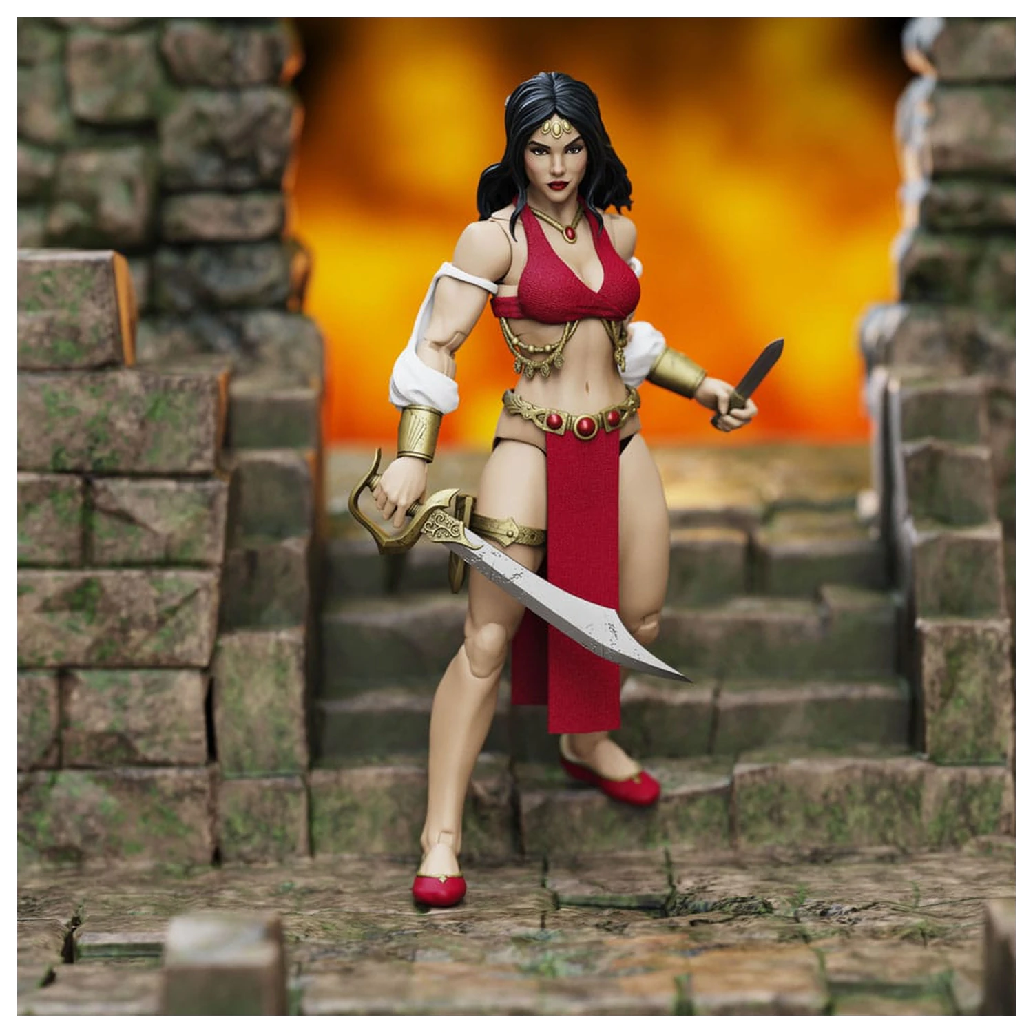 Conan the Barbarian Epic H.A.C.K.S. Figurina de actiune 1/12 Bêlit: Queen of the Black Coast poza produsului