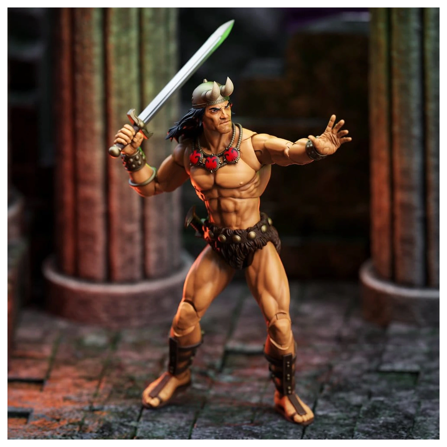 Conan the Barbarian Epic H.A.C.K.S. Figurine de Actiune The Tower of the Elephant Set: Young Conan and Yag Kosha poza produsului