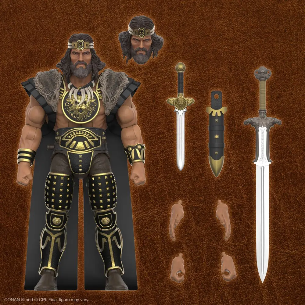 Conan the Barbarian Ultimates Action Figure King Conan 18 cm figurină de acțiune poza produsului