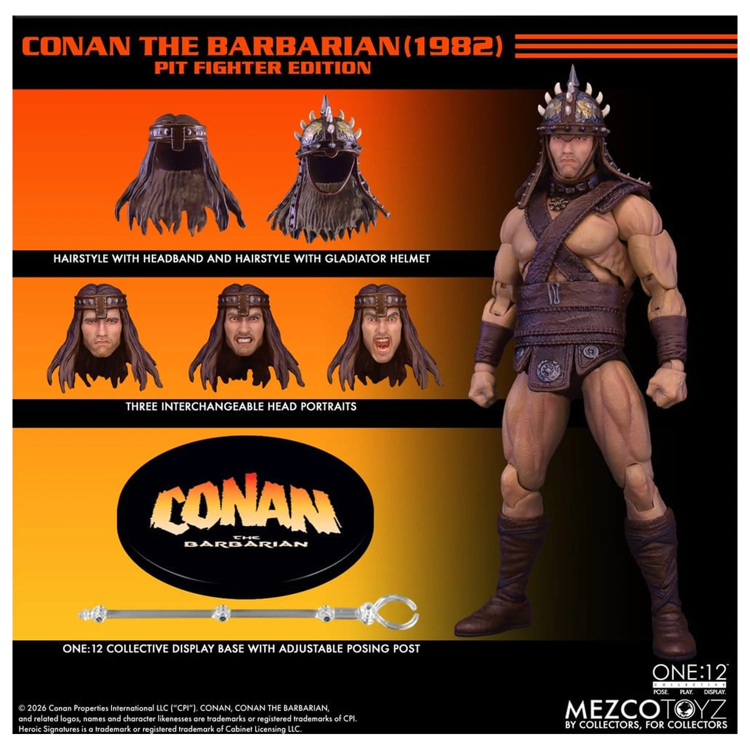 Conan the Barbarian One:12 Collective Figurina de acțiune 1/12 Conan (Pit Fighter Edition) 16 cm poza produsului