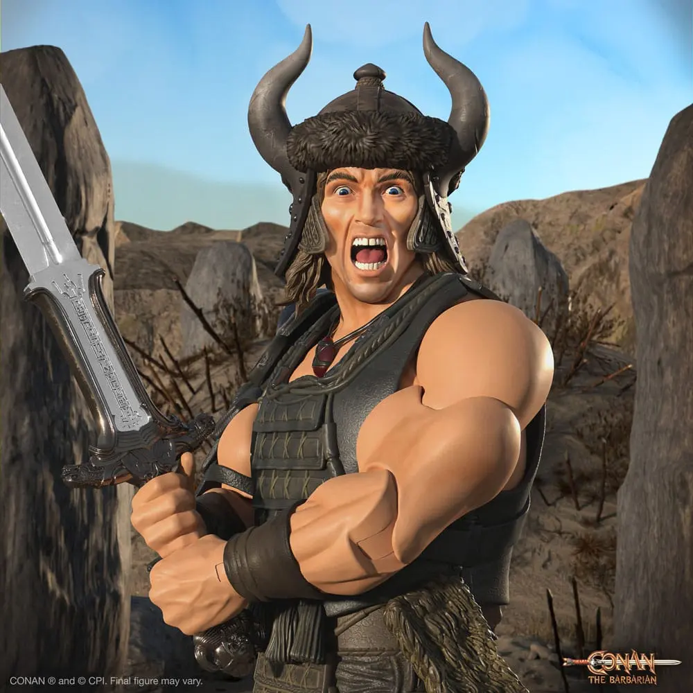 Figurină de acțiune Conan the Barbarian Ultimates Conan (Battle of the Mounds) 18 cm poza produsului