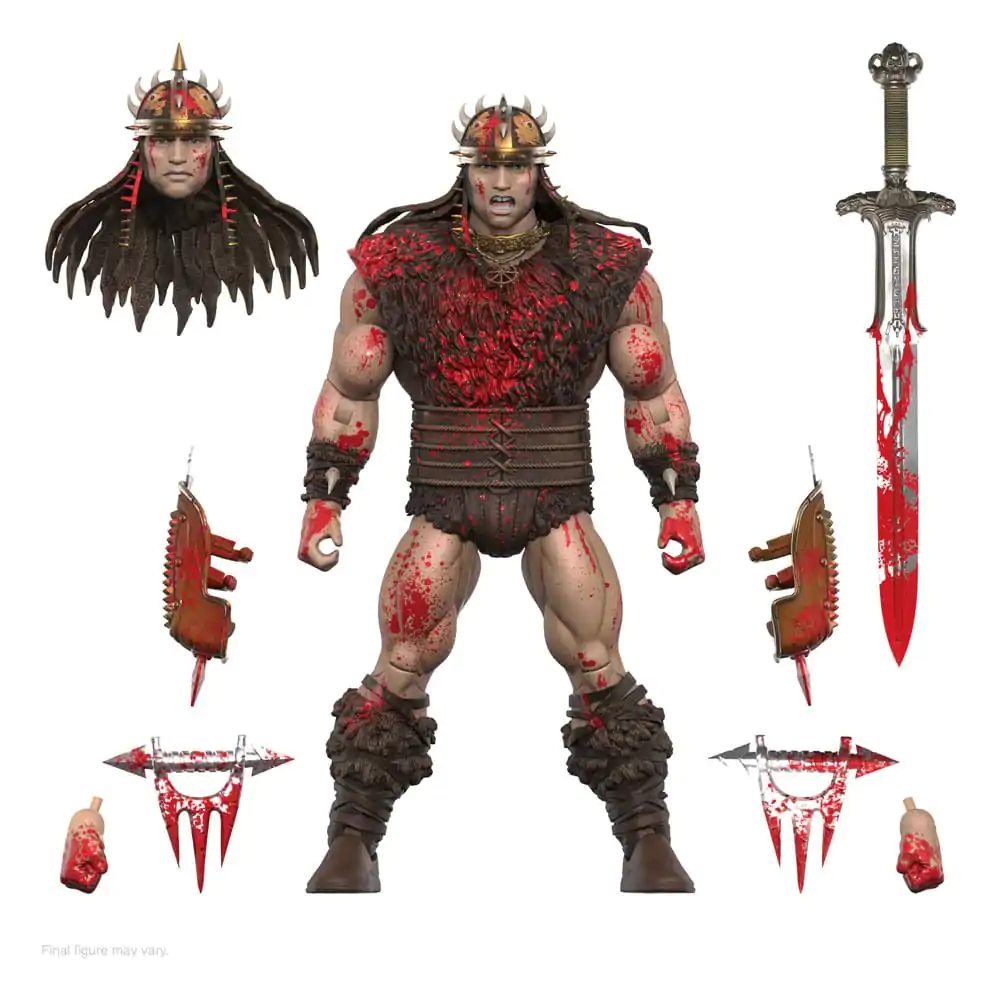 Conan the Barbarian Ultimates figurina de actiune Conan Blood Soaked Pit Fighter 18 cm poza produsului