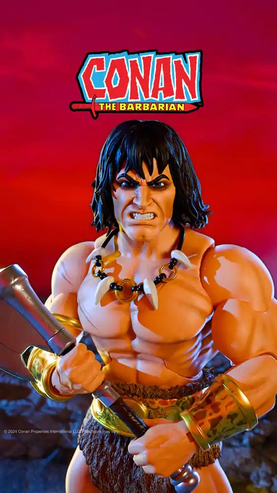 Figurină de acțiune Ultimates Conan the Barbarian Conan The Barbarian 18 cm poza produsului