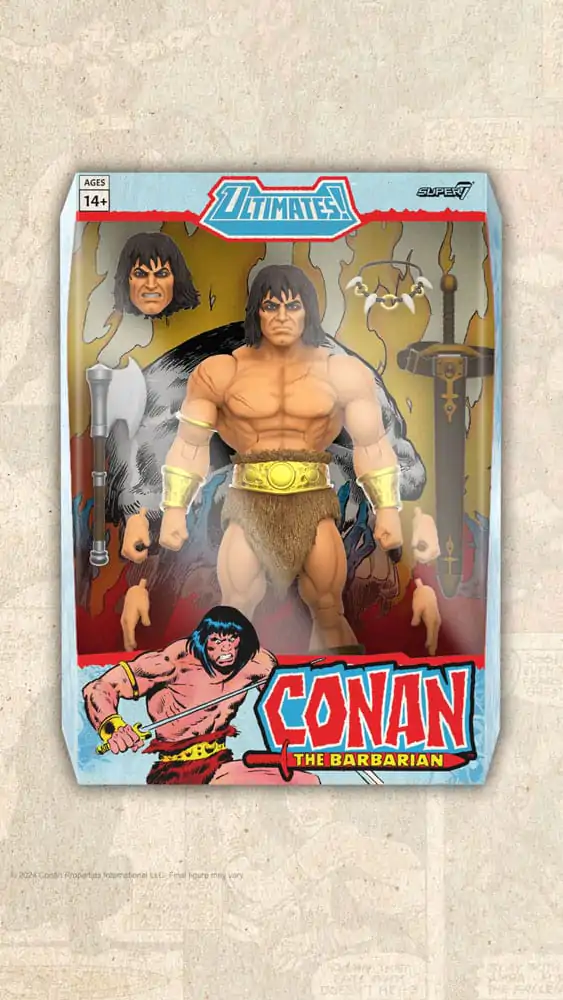 Figurină de acțiune Ultimates Conan the Barbarian Conan The Barbarian 18 cm poza produsului