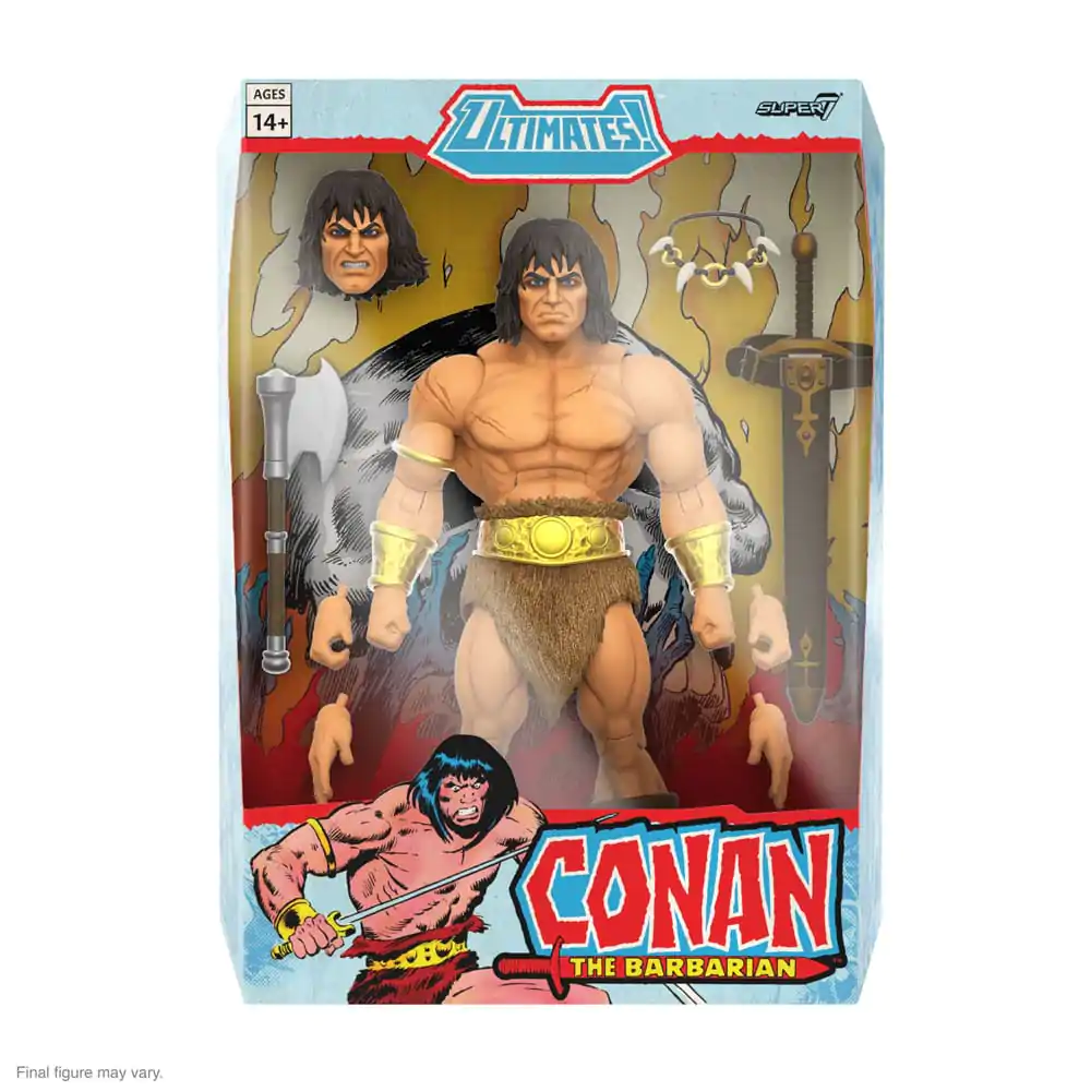 Figurină de acțiune Ultimates Conan the Barbarian Conan The Barbarian 18 cm poza produsului