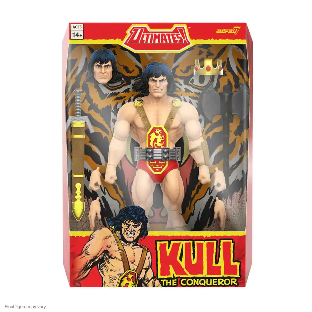 Conan the Barbarian Ultimates figurină de acțiune Kull The Conqueror 18 cm poza produsului