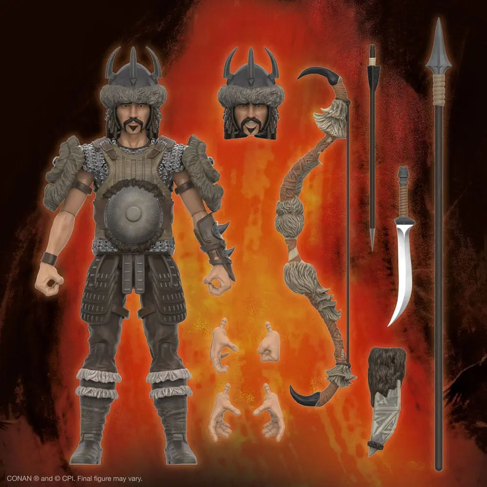 Figurină de acțiune Conan the Barbarian Ultimates Subotai (Battle of the Mounds) 18 cm poza produsului