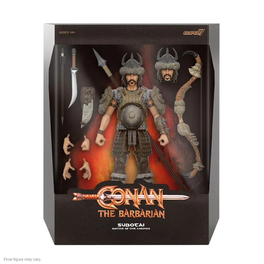 Figurină de acțiune Conan the Barbarian Ultimates Subotai (Battle of the Mounds) 18 cm poza produsului