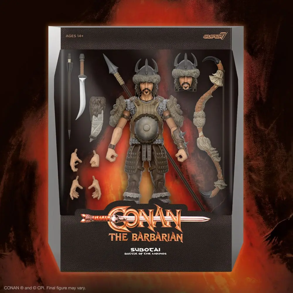 Figurină de acțiune Conan the Barbarian Ultimates Subotai (Battle of the Mounds) 18 cm poza produsului