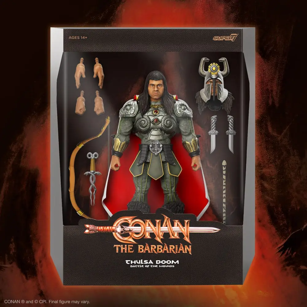 Conan the Barbarian Ultimates Figurina de acțiune Thulsa Doom (Battle of the Mounds) 18 cm poza produsului