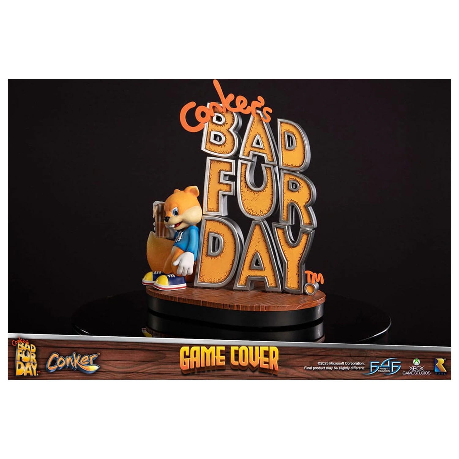 Statueta Conker´s Bad Fur Day Game Cover Exclusive Edition 45 cm poza produsului