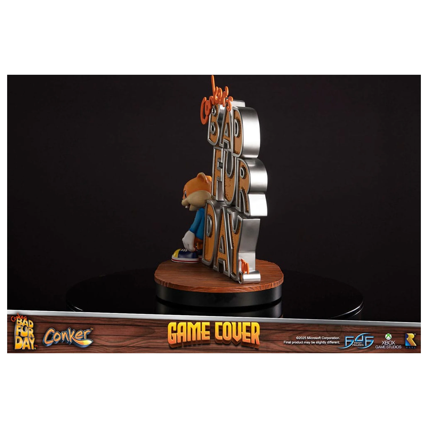 Statueta Conker´s Bad Fur Day Game Cover Exclusive Edition 45 cm poza produsului