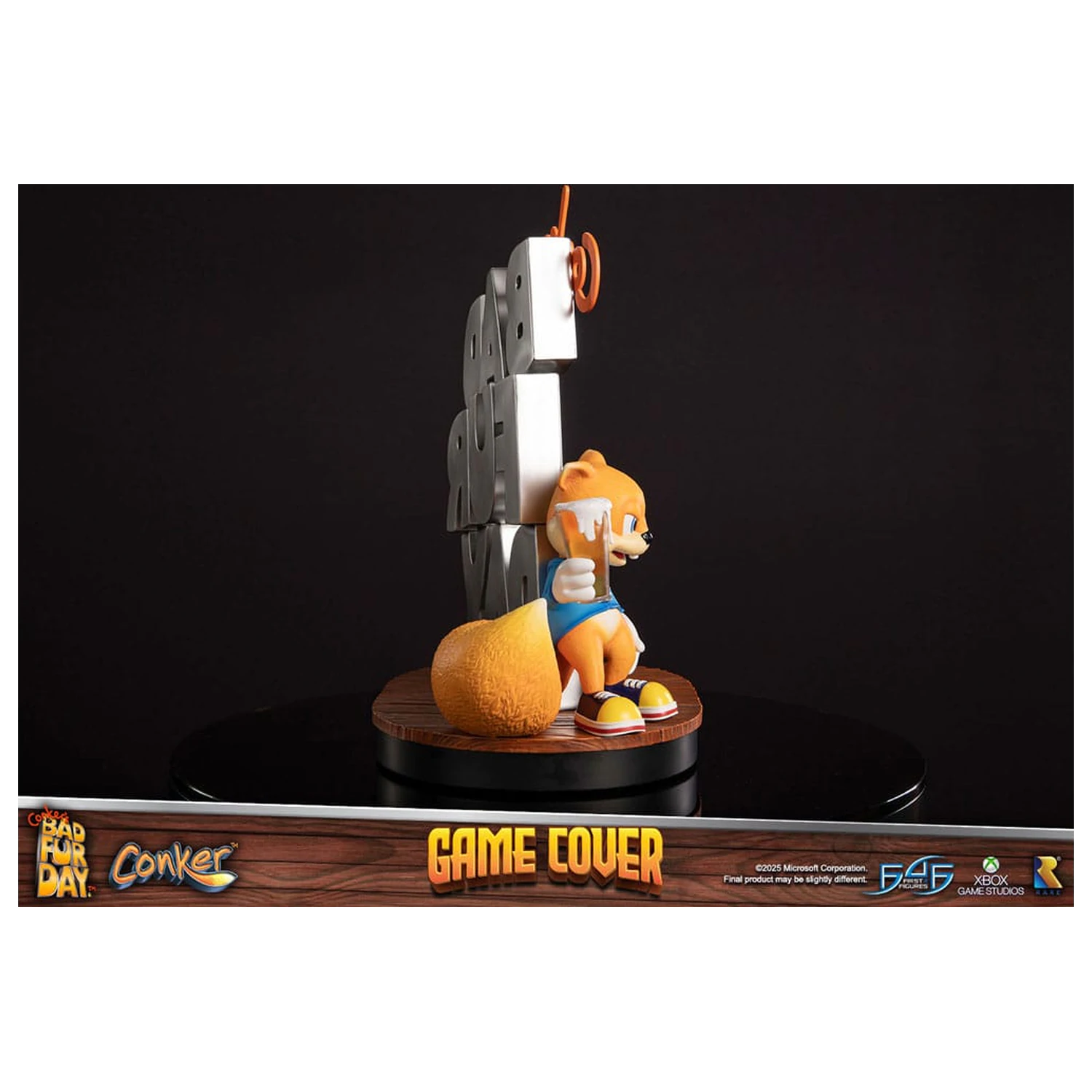 Statueta Conker´s Bad Fur Day Game Cover Exclusive Edition 45 cm poza produsului