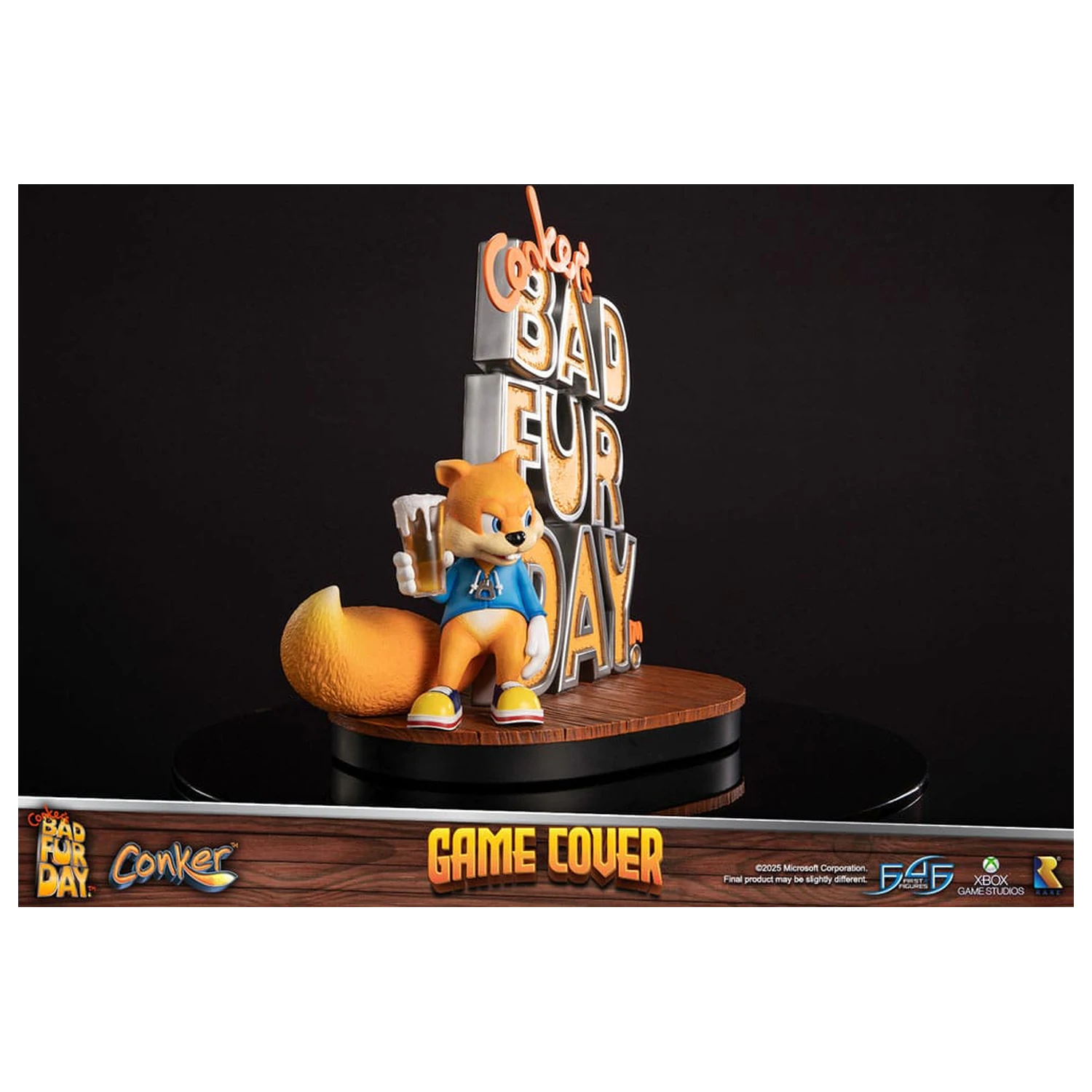 Statueta Conker´s Bad Fur Day Game Cover Exclusive Edition 45 cm poza produsului