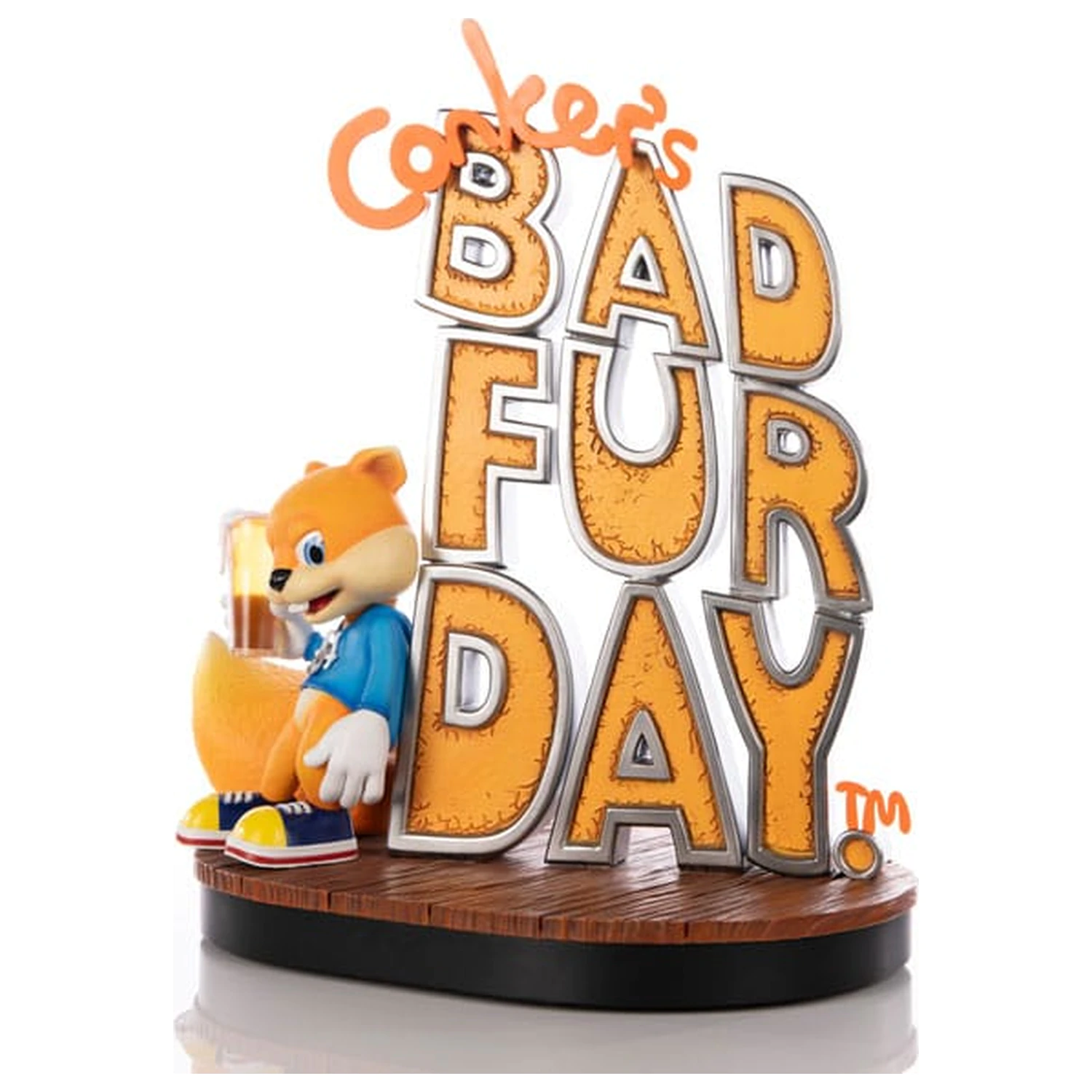 Statueta Conker´s Bad Fur Day Game Cover Exclusive Edition 45 cm poza produsului