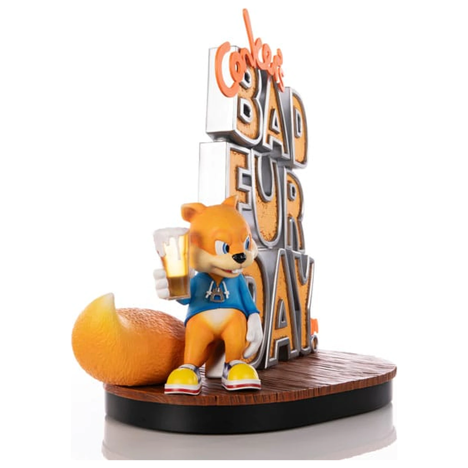 Statueta Conker´s Bad Fur Day Game Cover Exclusive Edition 45 cm poza produsului
