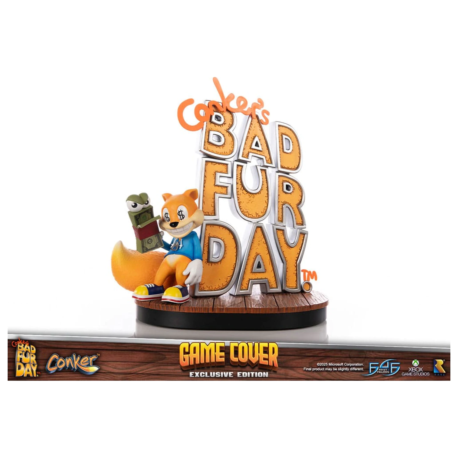 Conker´s Bad Fur Day Statuie Husa Joc Editie Exclusiva 45 cm poza produsului