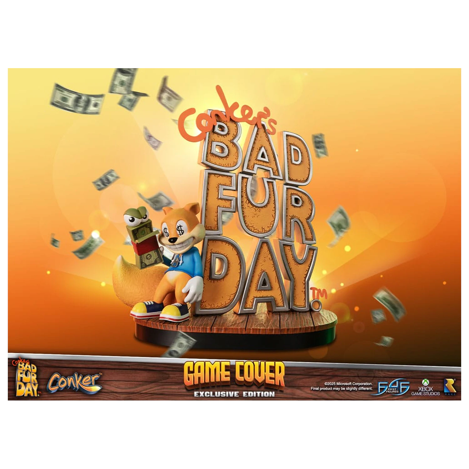 Conker´s Bad Fur Day Statuie Husa Joc Editie Exclusiva 45 cm poza produsului