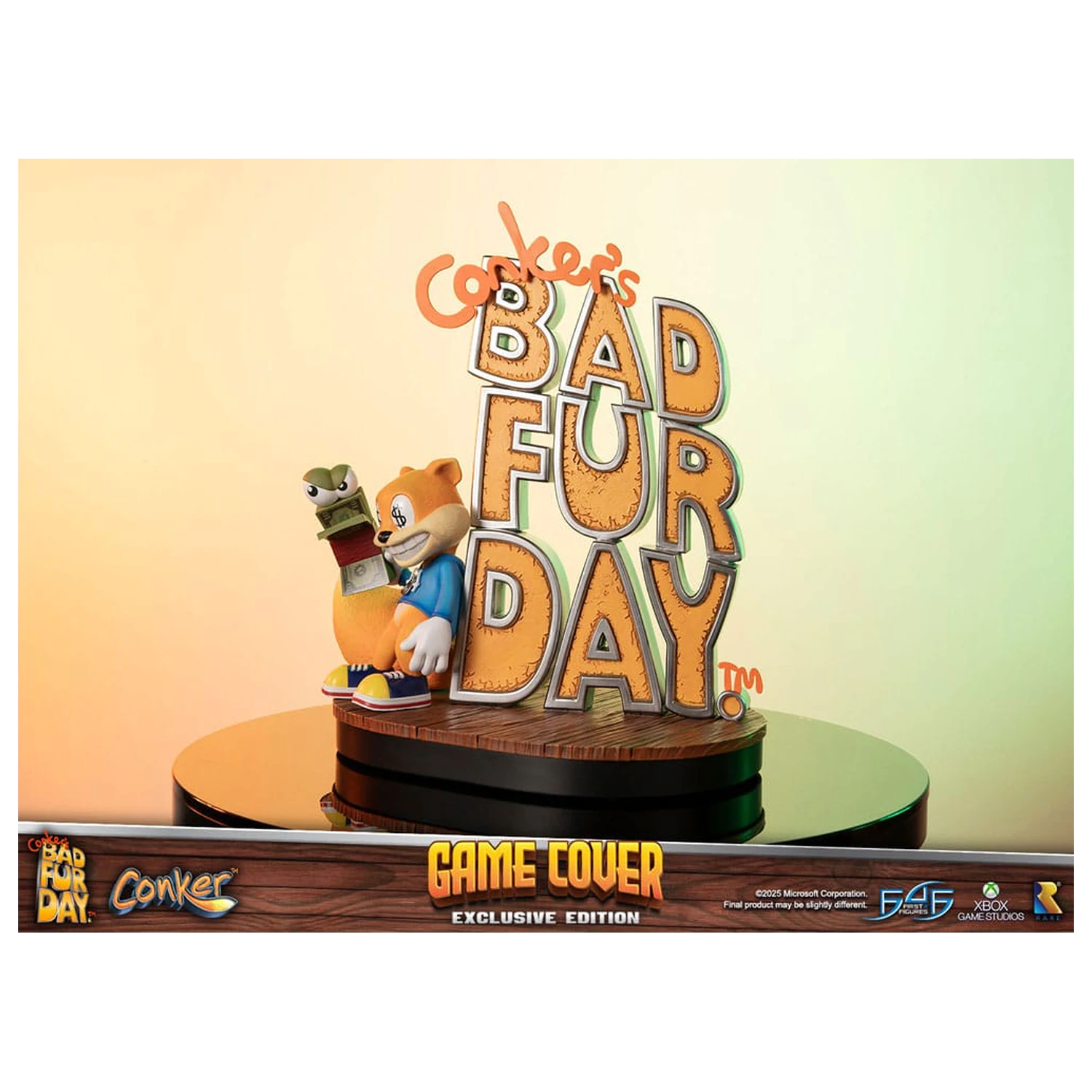 Conker´s Bad Fur Day Statuie Husa Joc Editie Exclusiva 45 cm poza produsului