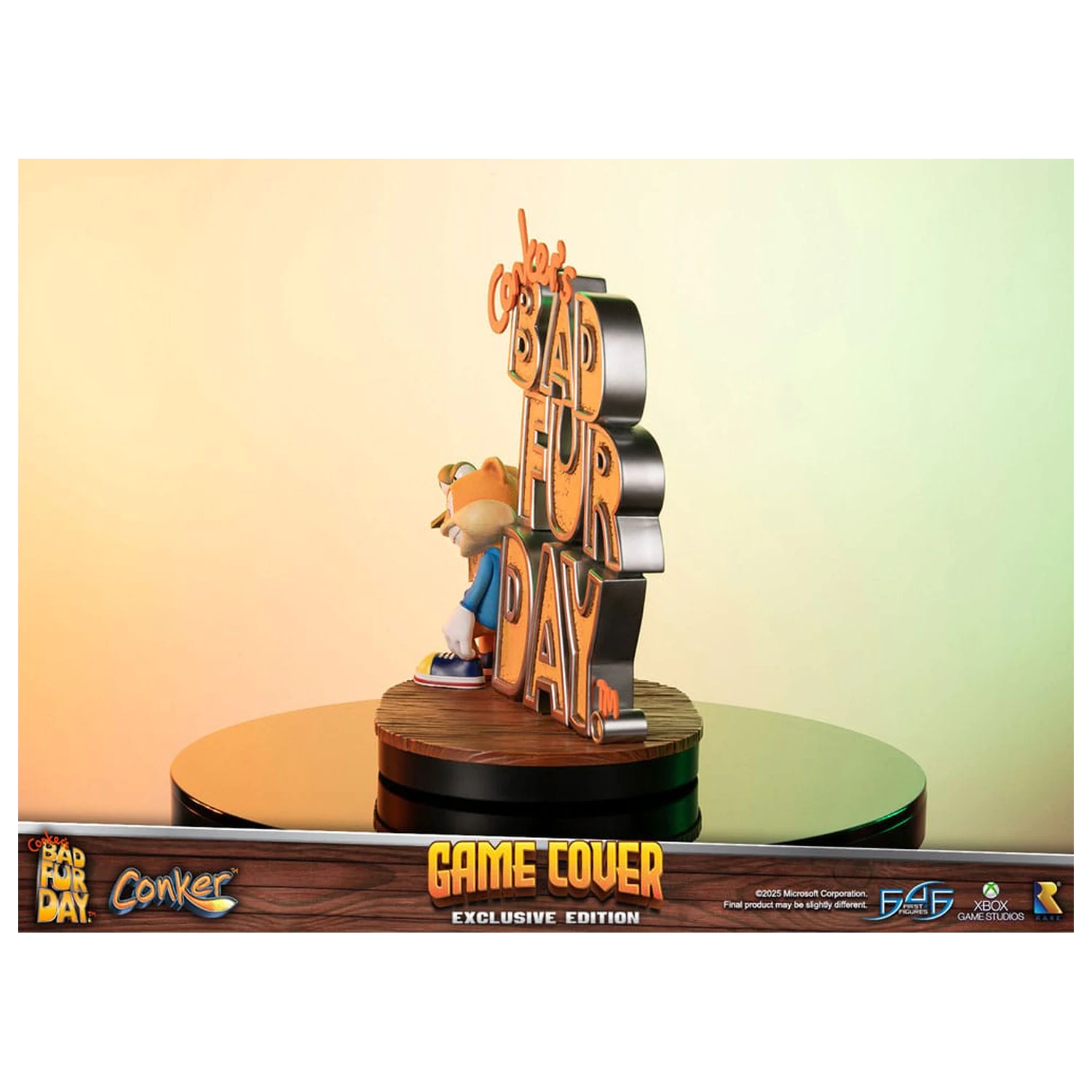 Conker´s Bad Fur Day Statuie Husa Joc Editie Exclusiva 45 cm poza produsului