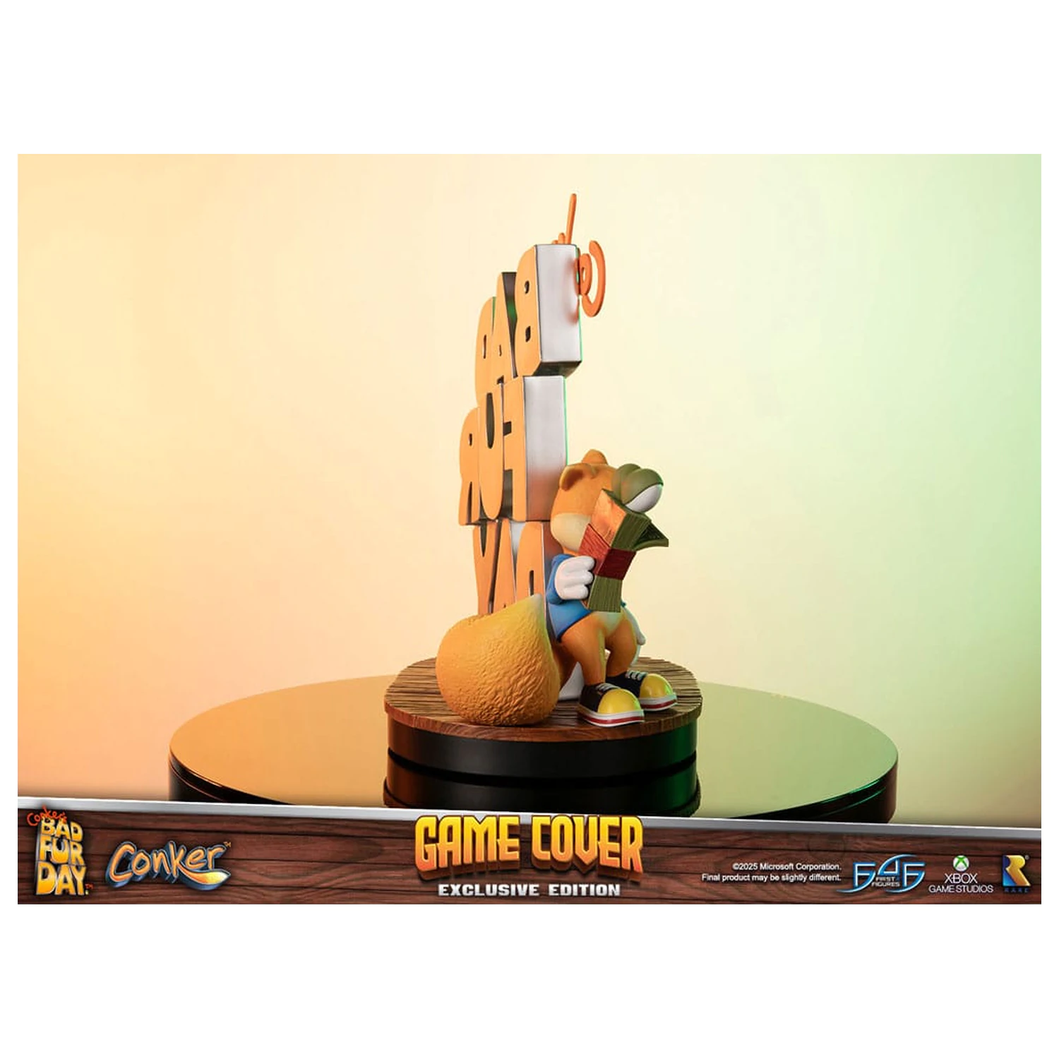 Conker´s Bad Fur Day Statuie Husa Joc Editie Exclusiva 45 cm poza produsului