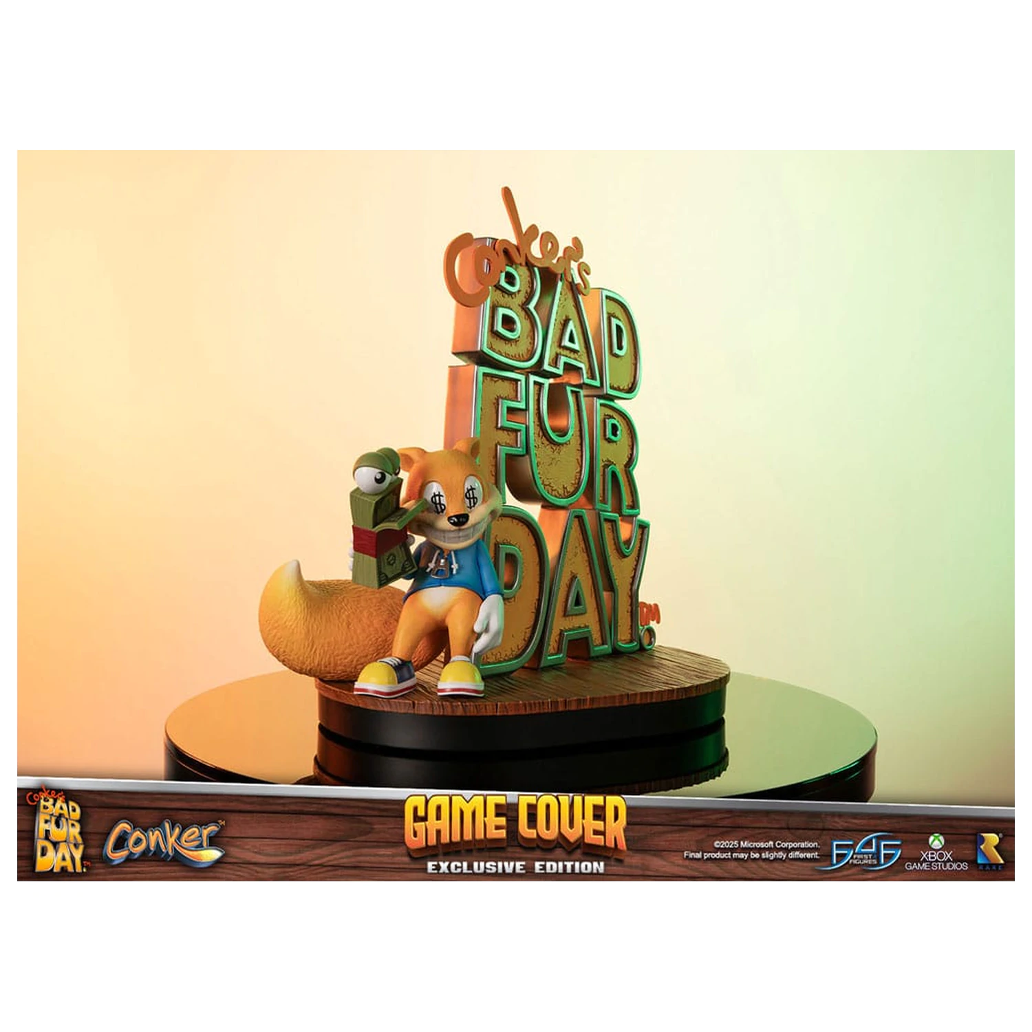 Conker´s Bad Fur Day Statuie Husa Joc Editie Exclusiva 45 cm poza produsului