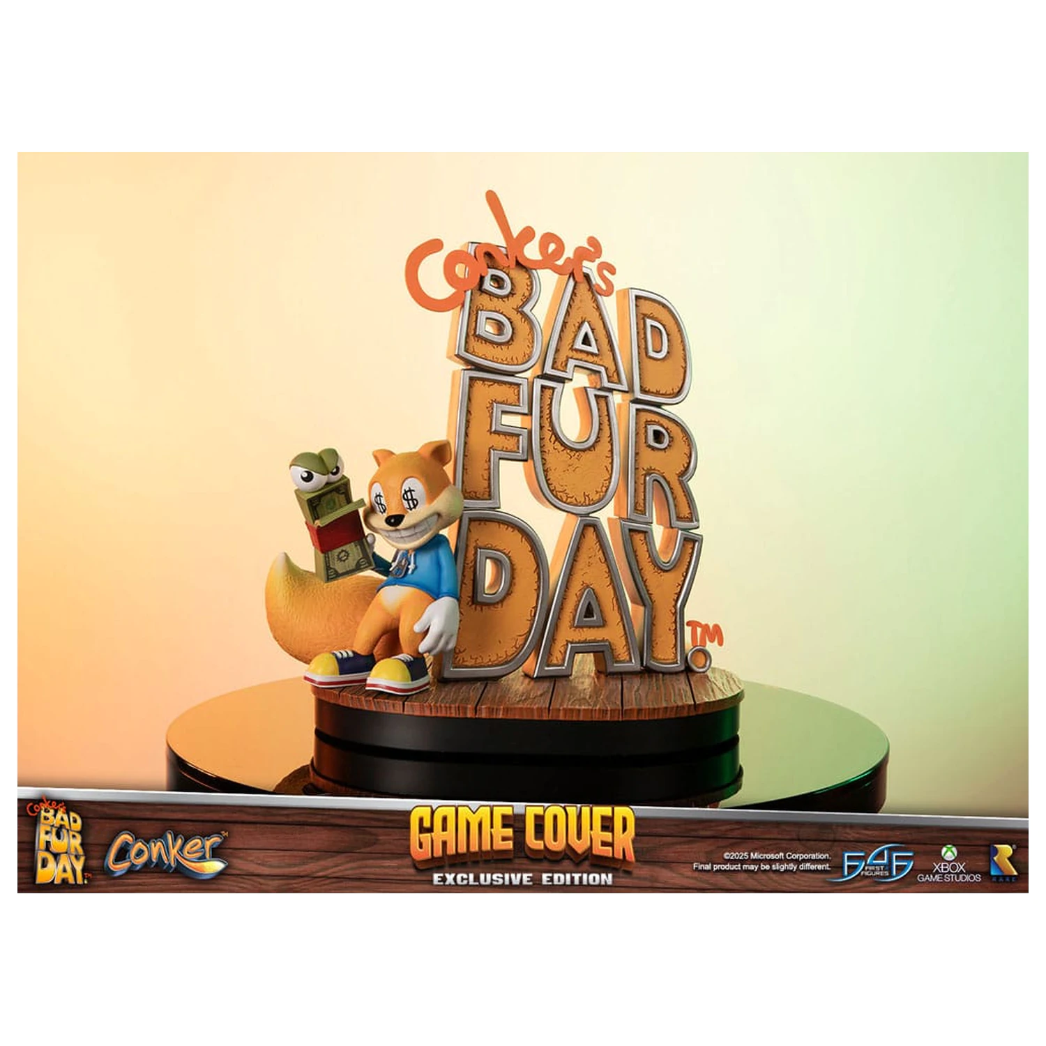 Conker´s Bad Fur Day Statuie Husa Joc Editie Exclusiva 45 cm poza produsului