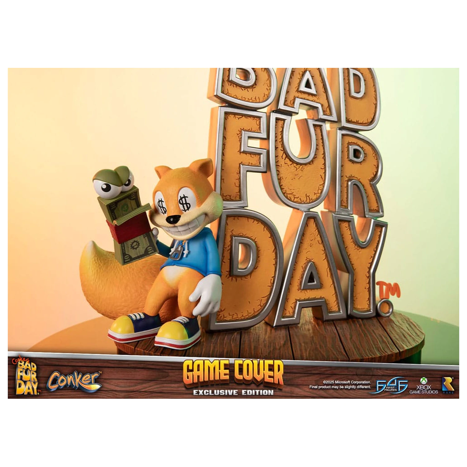 Conker´s Bad Fur Day Statuie Husa Joc Editie Exclusiva 45 cm poza produsului