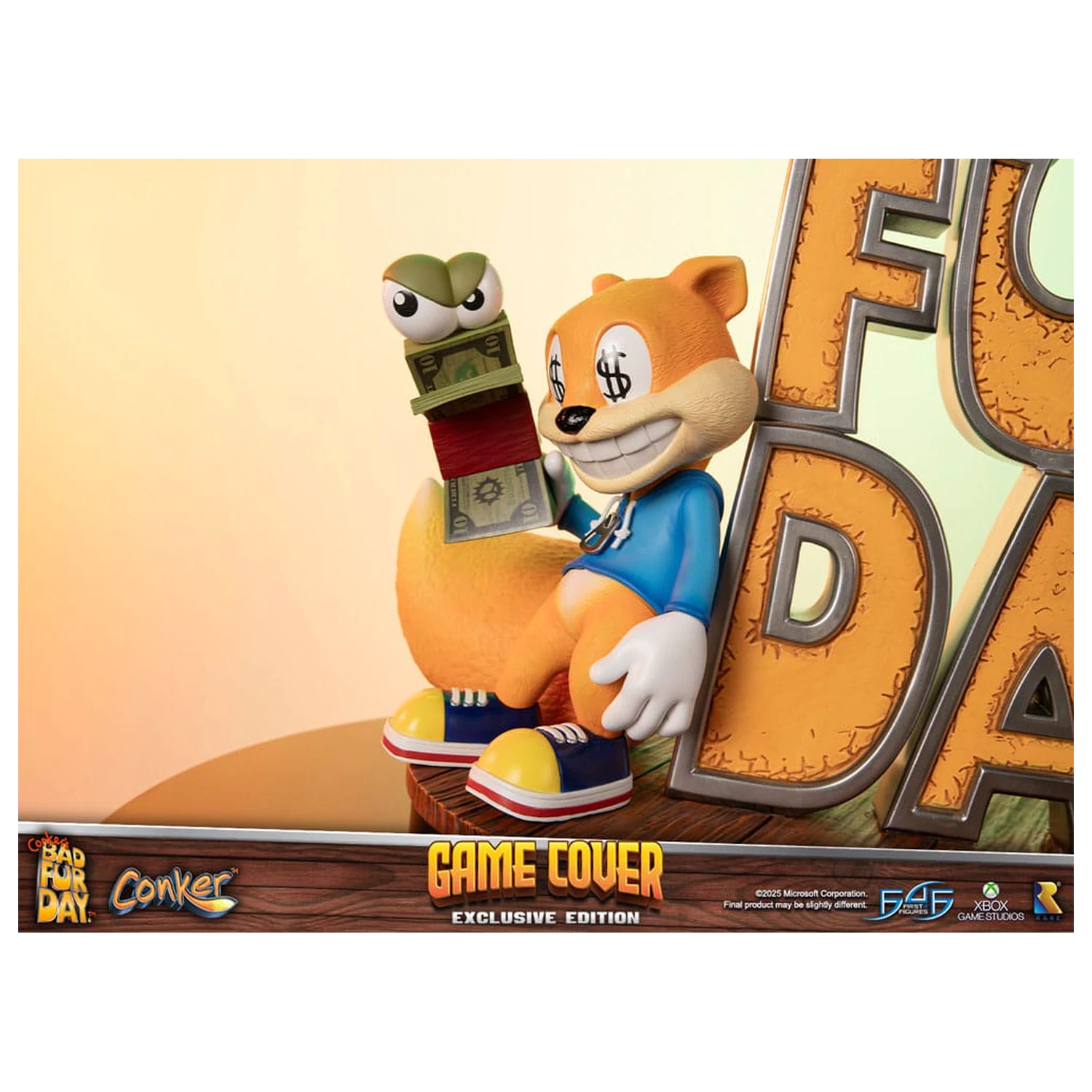 Conker´s Bad Fur Day Statuie Husa Joc Editie Exclusiva 45 cm poza produsului