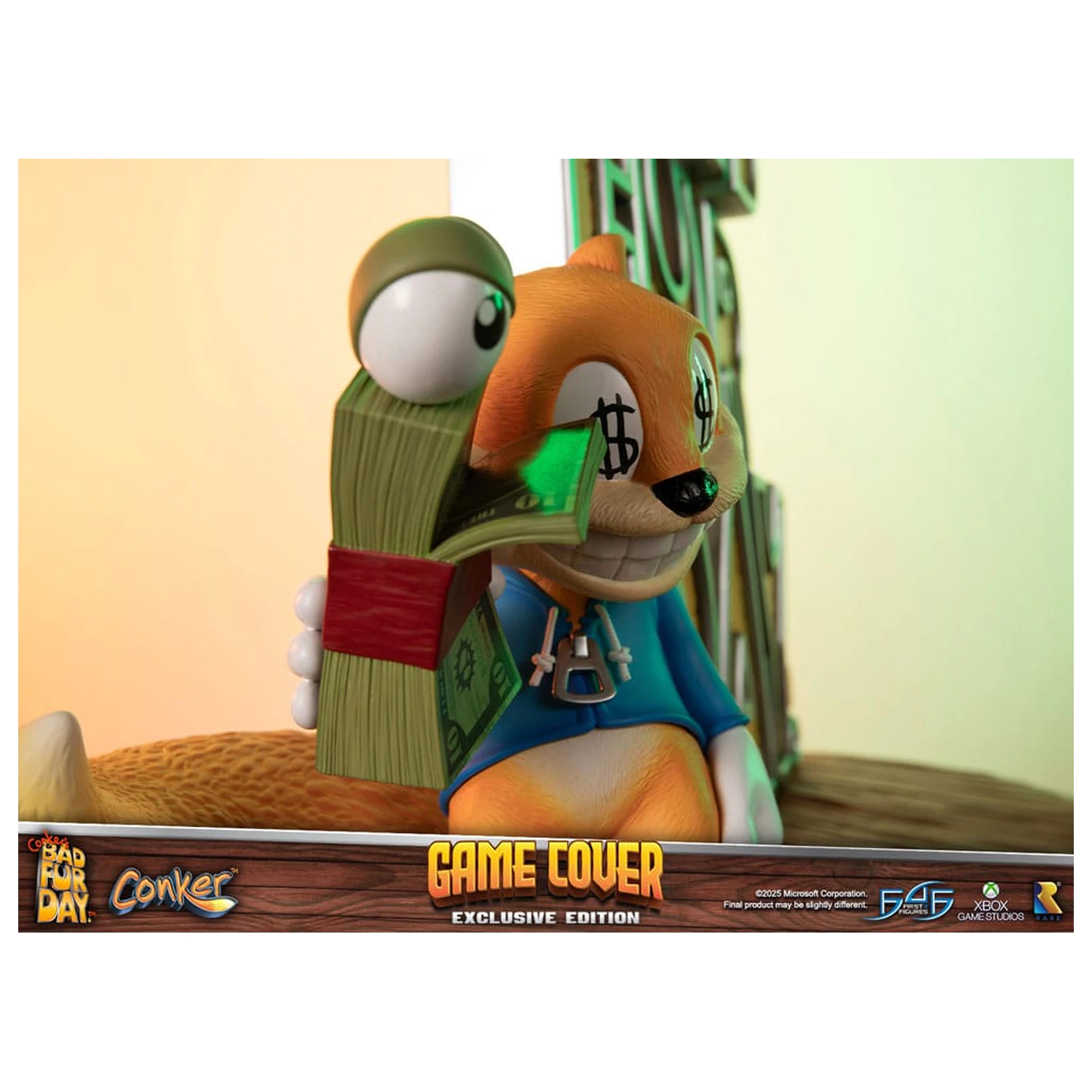 Conker´s Bad Fur Day Statuie Husa Joc Editie Exclusiva 45 cm poza produsului