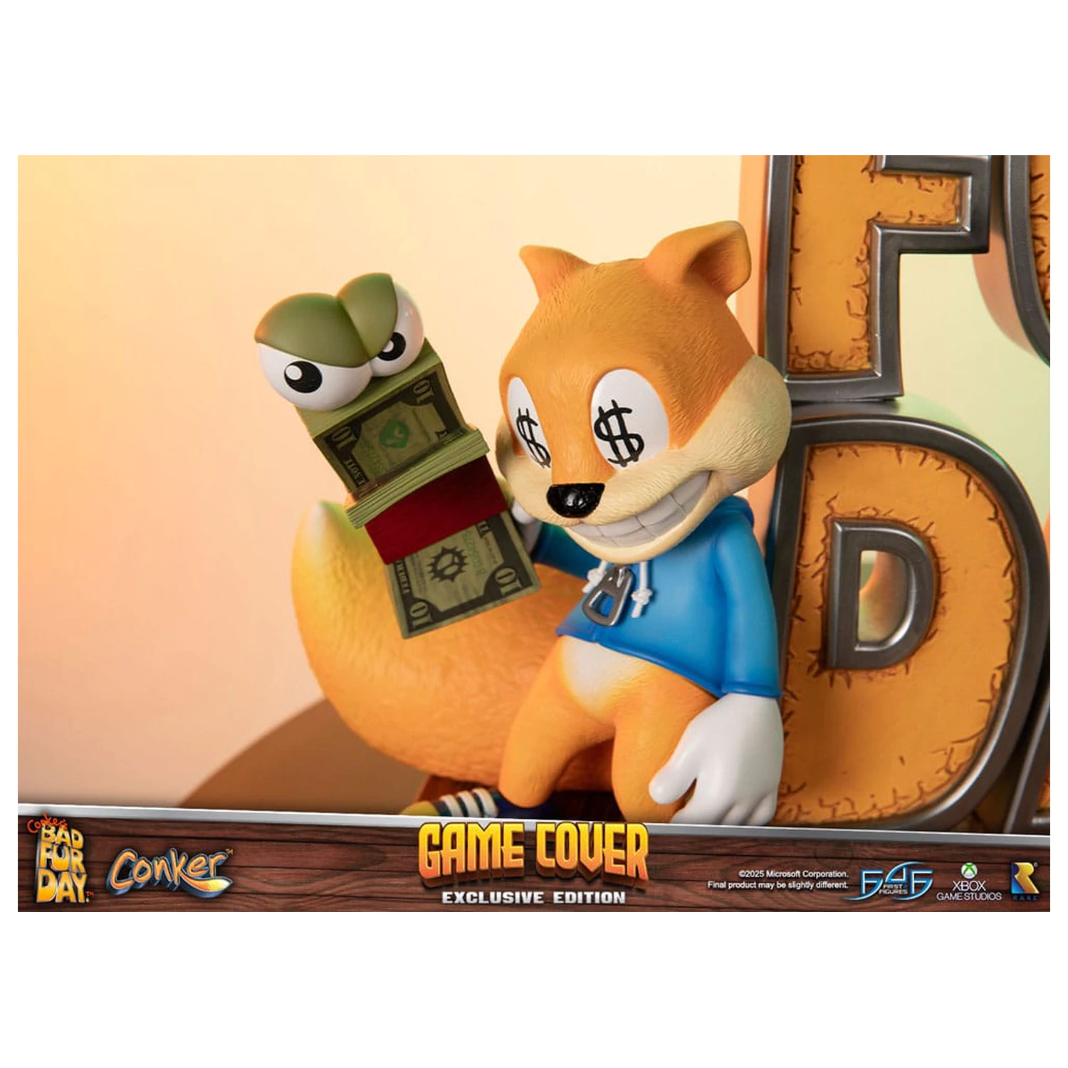 Conker´s Bad Fur Day Statuie Husa Joc Editie Exclusiva 45 cm poza produsului