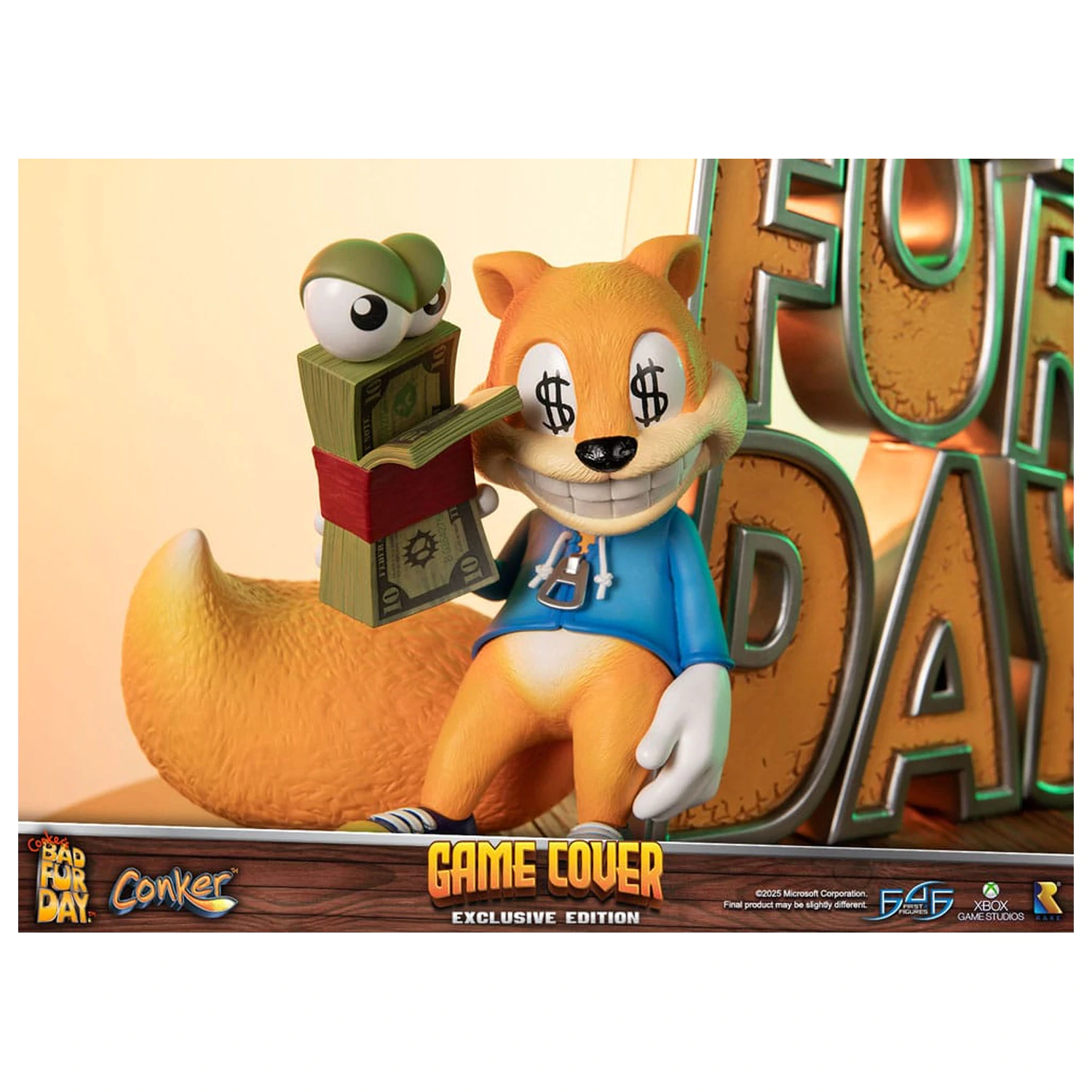 Conker´s Bad Fur Day Statuie Husa Joc Editie Exclusiva 45 cm poza produsului