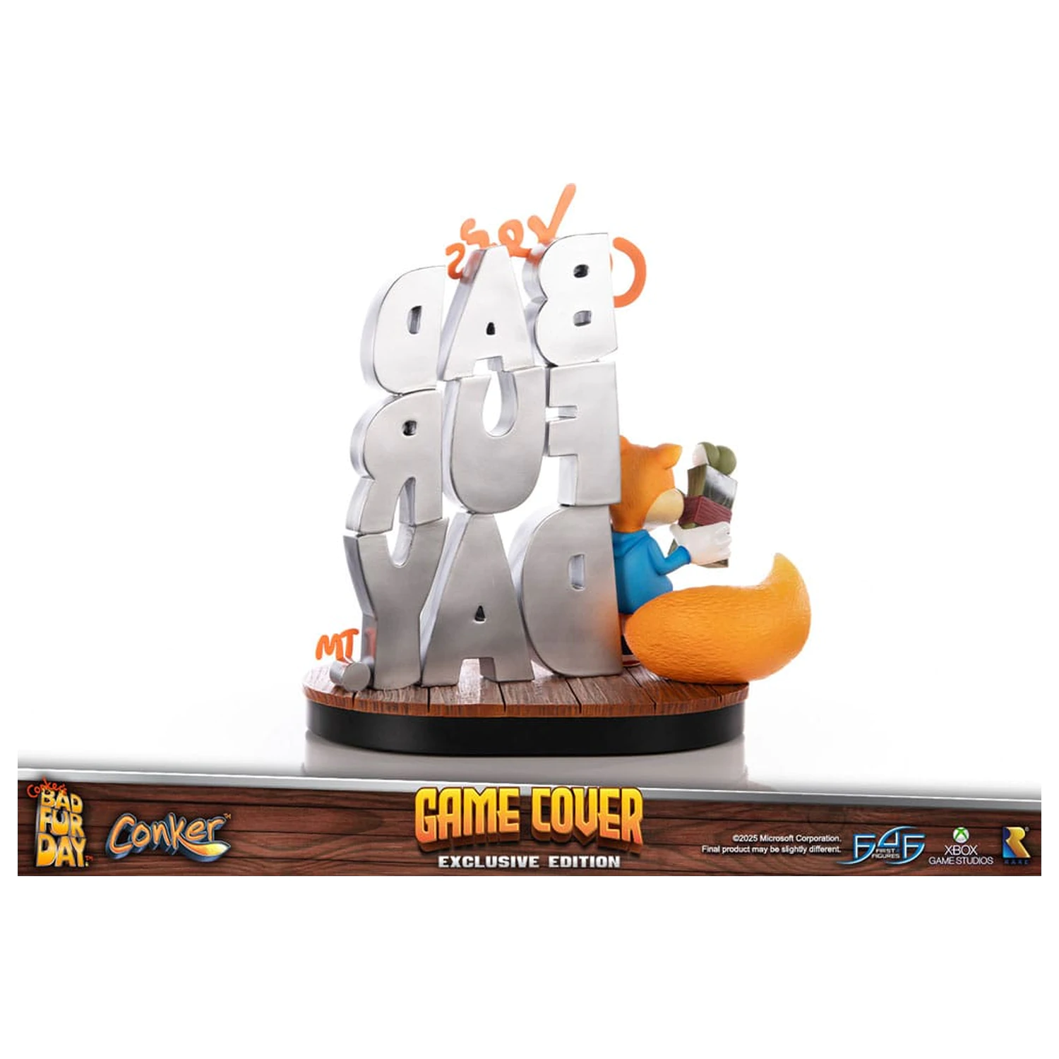 Conker´s Bad Fur Day Statuie Husa Joc Editie Exclusiva 45 cm poza produsului