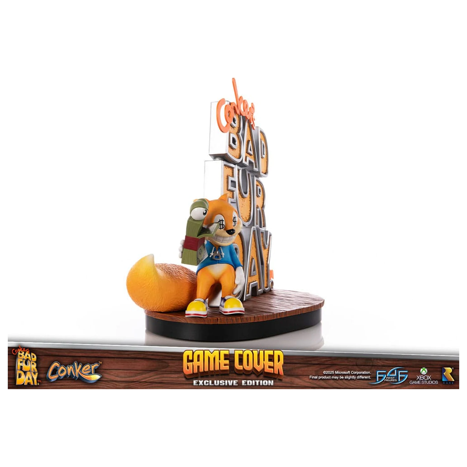 Conker´s Bad Fur Day Statuie Husa Joc Editie Exclusiva 45 cm poza produsului