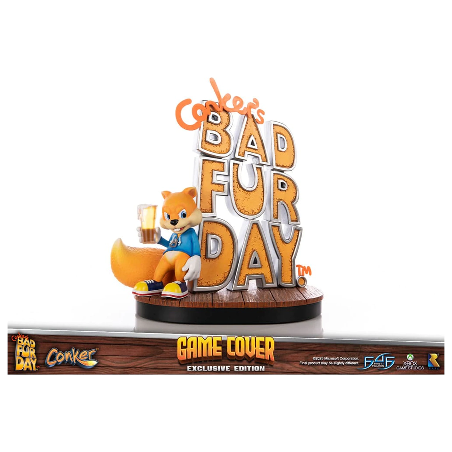 Conker´s Bad Fur Day Statuie Husa Joc Editie Exclusiva 45 cm poza produsului