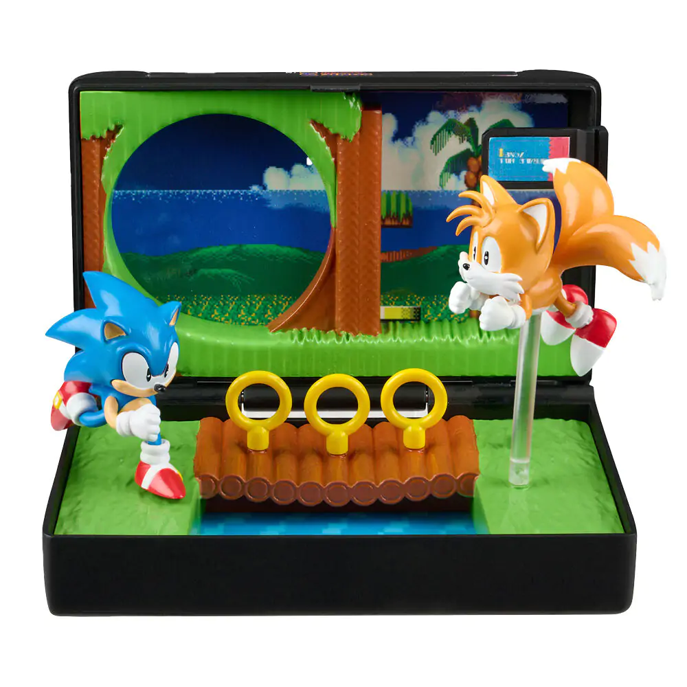 Console Heroes Sonic The Hedgehog 2 Mega Drive diorama poza produsului