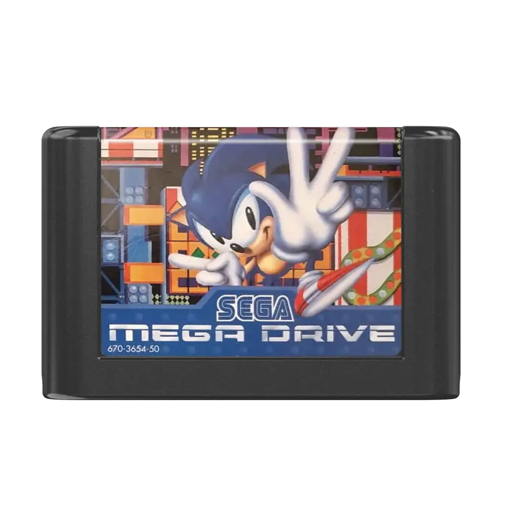 Consola Heroes Sonic The Hedgehog 3 Mega Drive diorama poza produsului